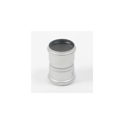 Blücher EuroPipe dubbelmuff rostfri 75